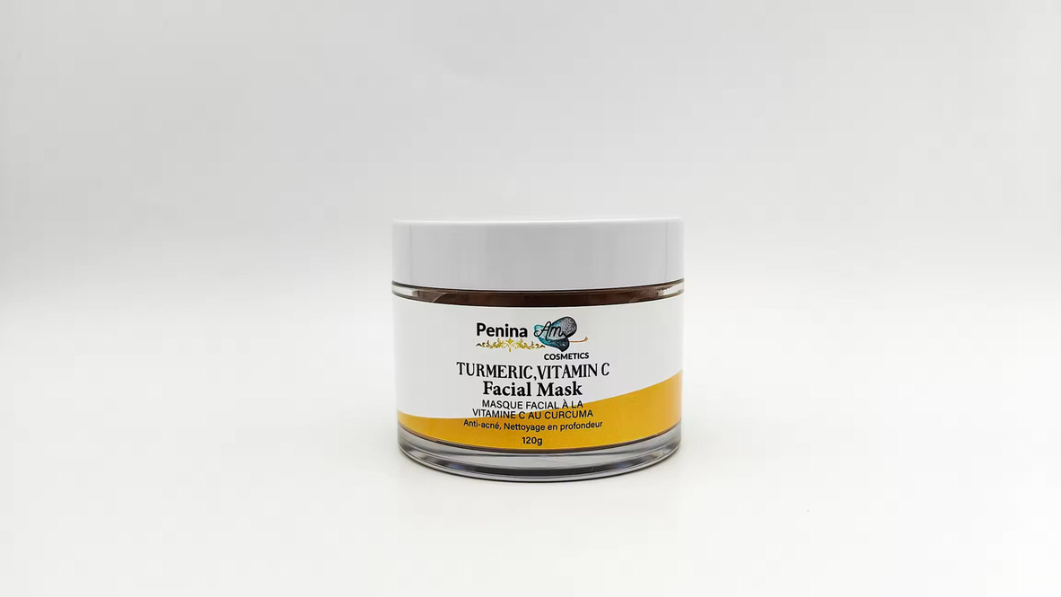 Masque Facial à la vitamin c et Turmeric