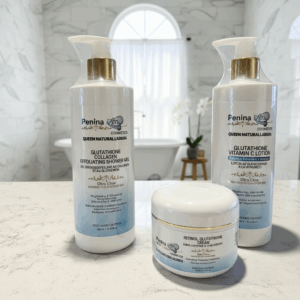 Set of 3: creme visage, lotion. Gel